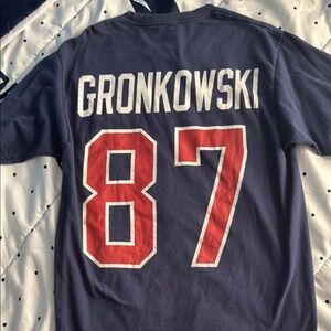 Fanatics Navy Patriots Logo T-Shirt
